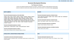 Desktop Screenshot of ecodevdirectory.com